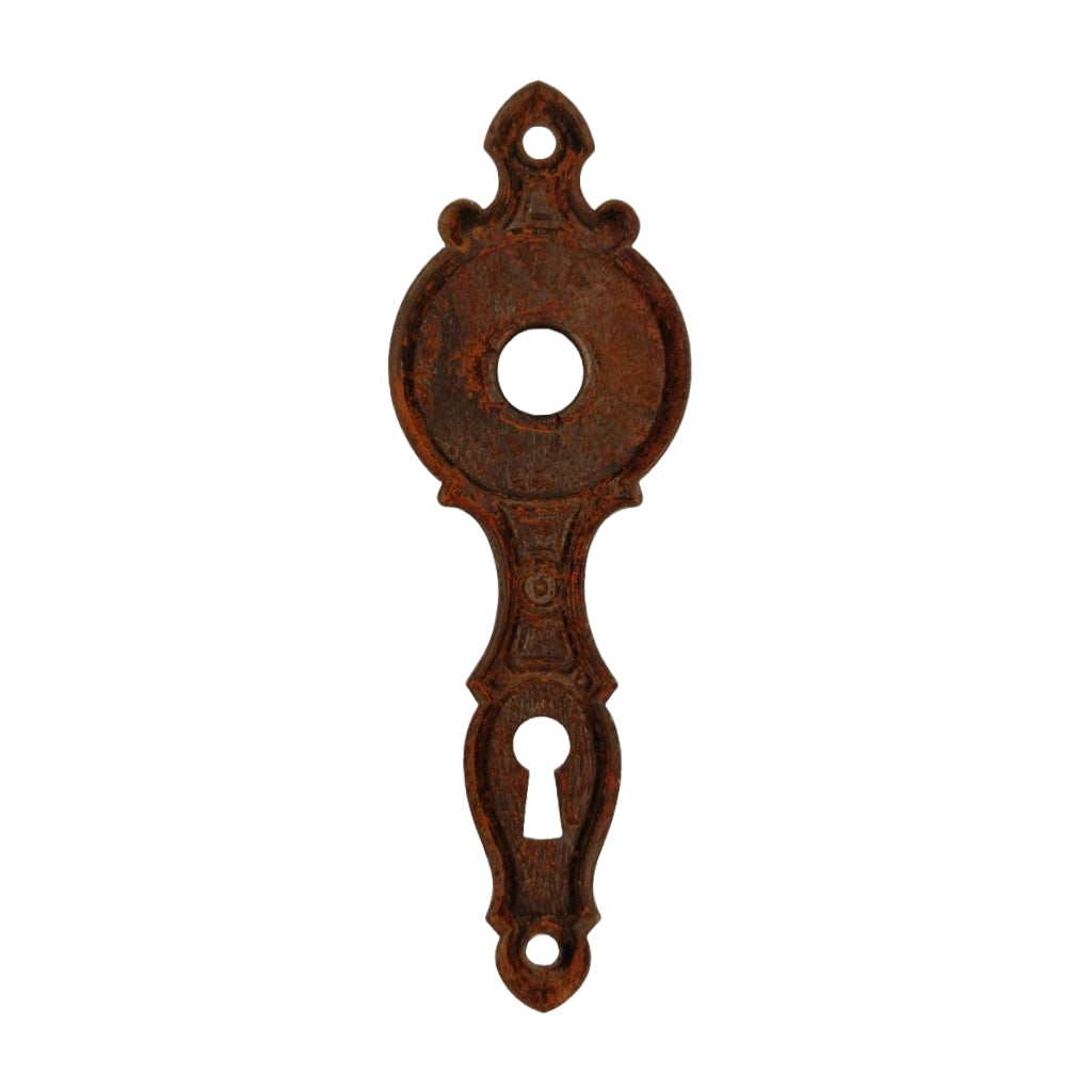 Yale Derbian Door Plate- Nickel image 2