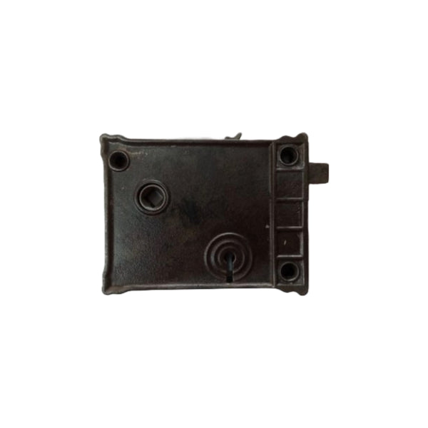 Unmarked Decorative Rim Lock (150 E) image 0