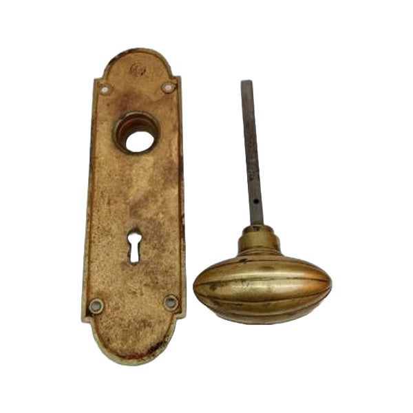 Yale and Towne Medford Doorknob and Plate image 1