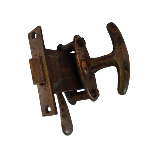 Bronze Handle and Latch Set image 0