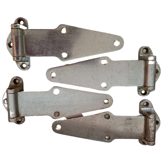 Set of Icebox Hinges- Nickel Plated image 0