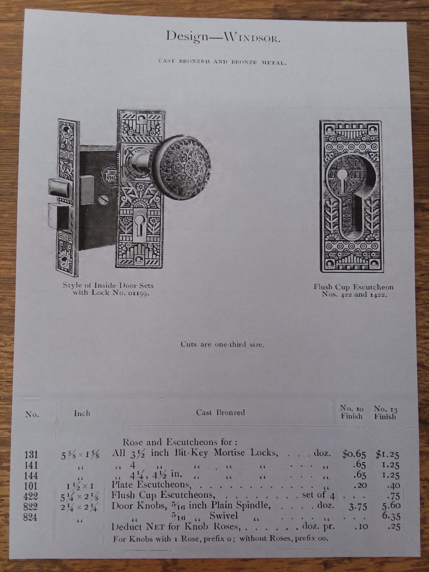 Reading Windsor Doorknob image 3