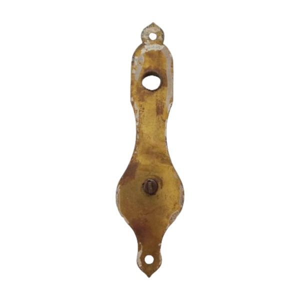 Solid Brass Latch Door Plate image 1