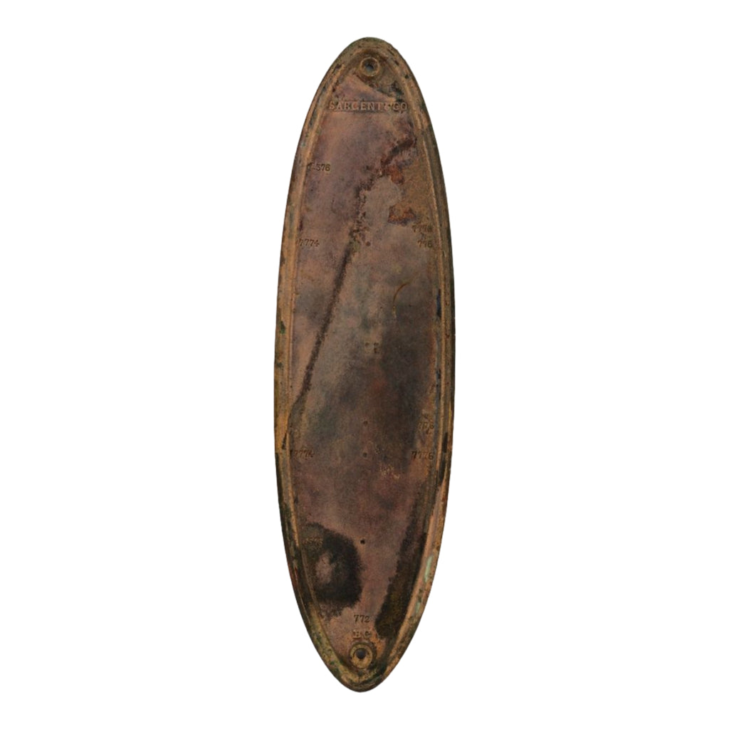 Sargent Brandon Push Plate Bronze image 1