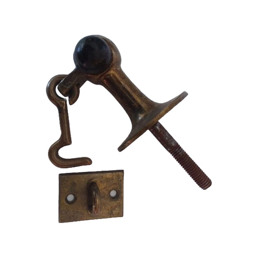 Bronze Door Stop with Keeper image 0