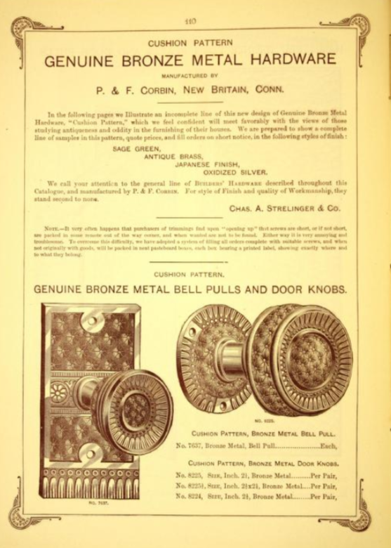 Corbin Cushion Doorknob