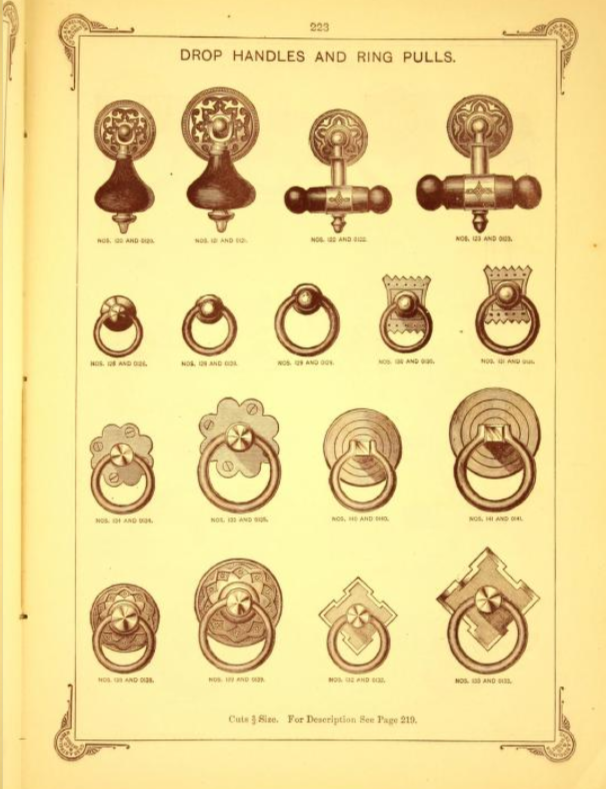 Eastlake Bar Drawer Pull