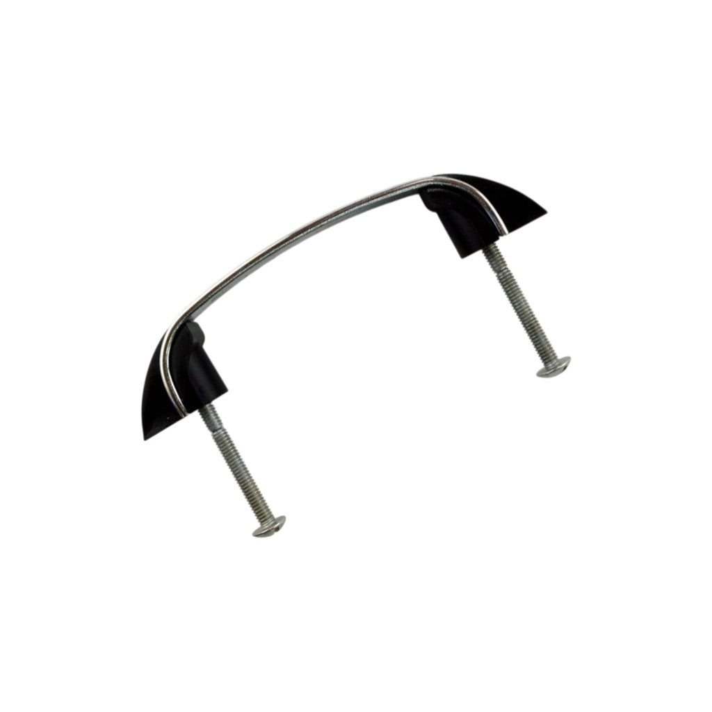 Handle 302 NOS Amerock Striped Chrome Pull