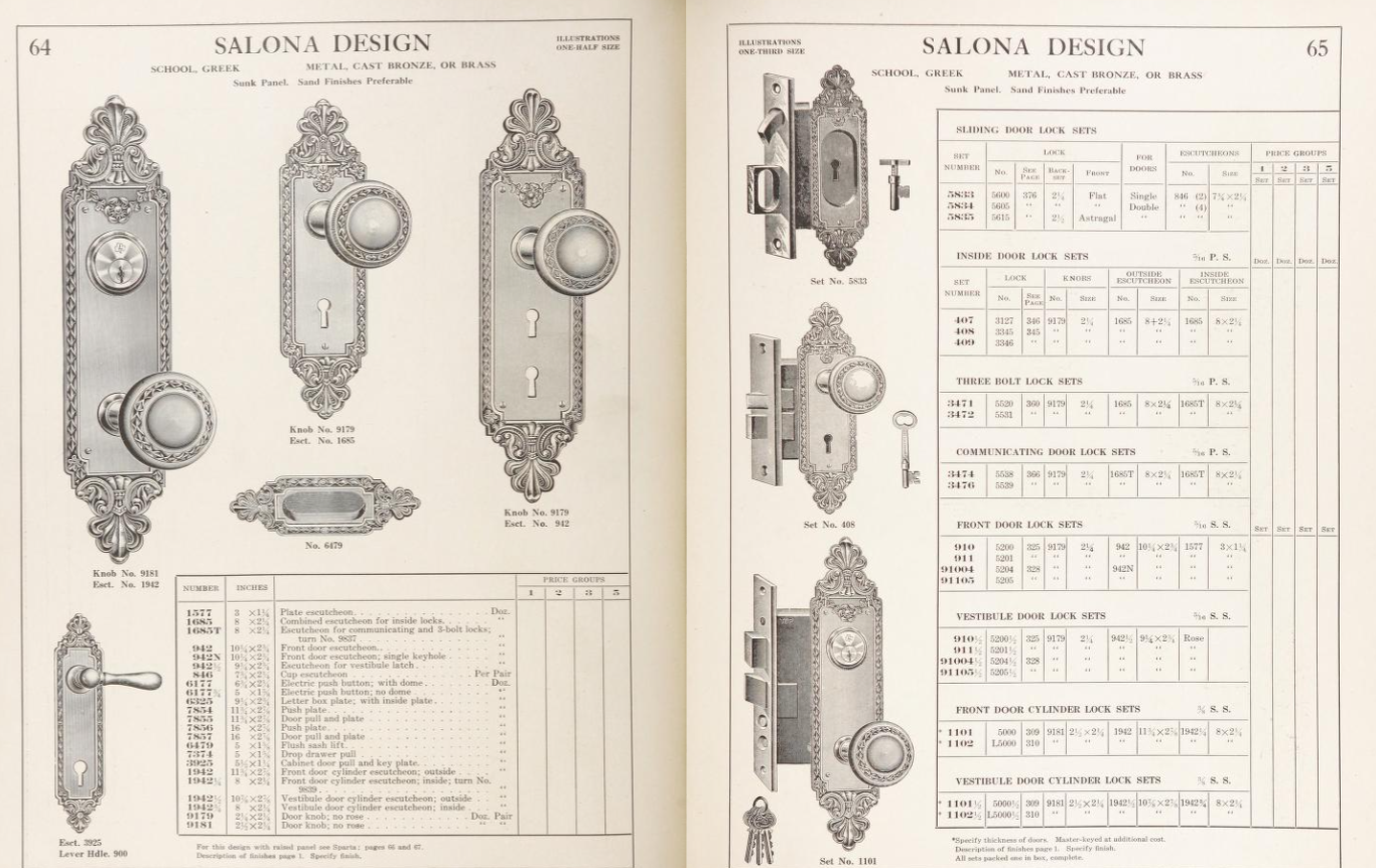 Lockwood Salona Doorknob