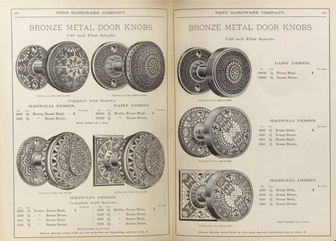 Penn Daisy Doorknob