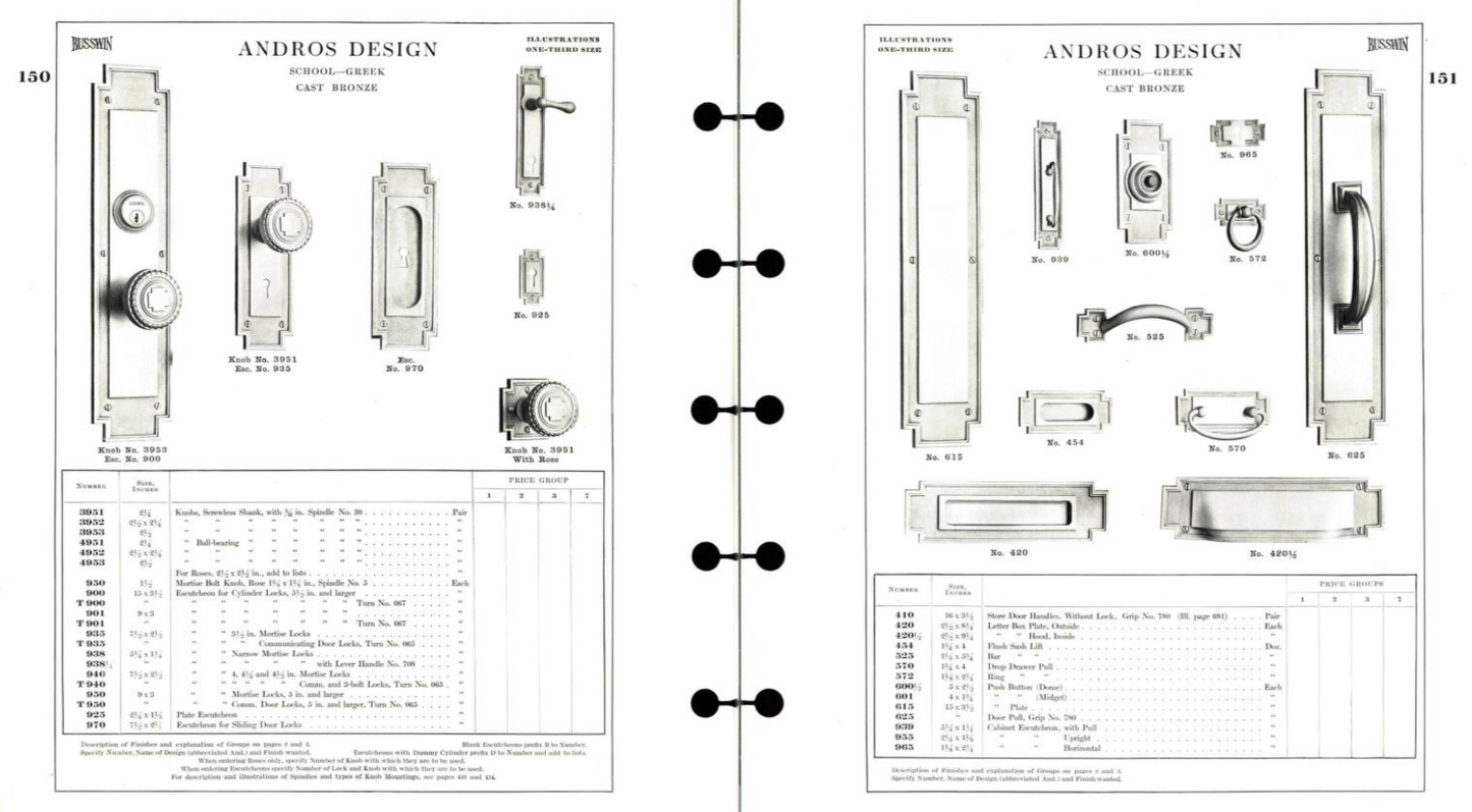 Russell and Erwin Andros/Thetis Doorknob