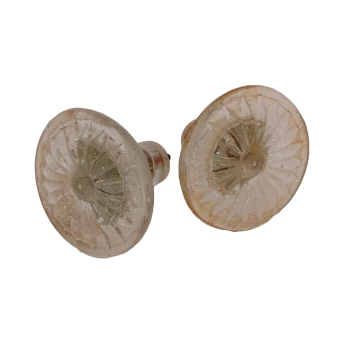 Glass Sunflower Curtain Tiebacks Pair image 0