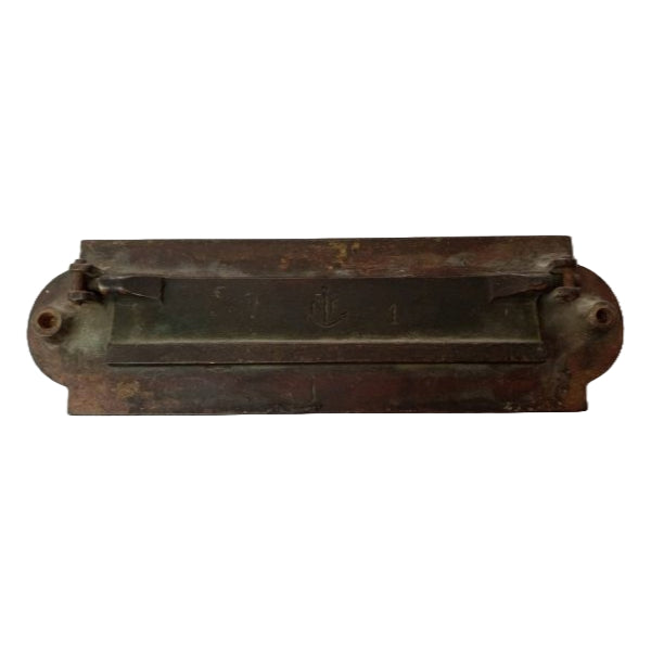 French Bronze Mail Slot image 1