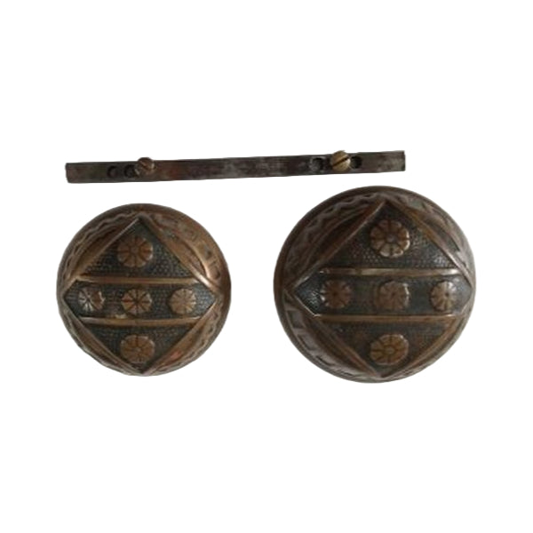 FC Linde Exterior Doorknob Set image 1