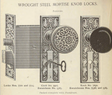 Russell and Erwin Mortise Lock Box- Decorative image 4