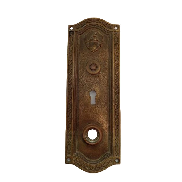 Cast Bronze Door Plate From Fort Dearborn Hotel image 0