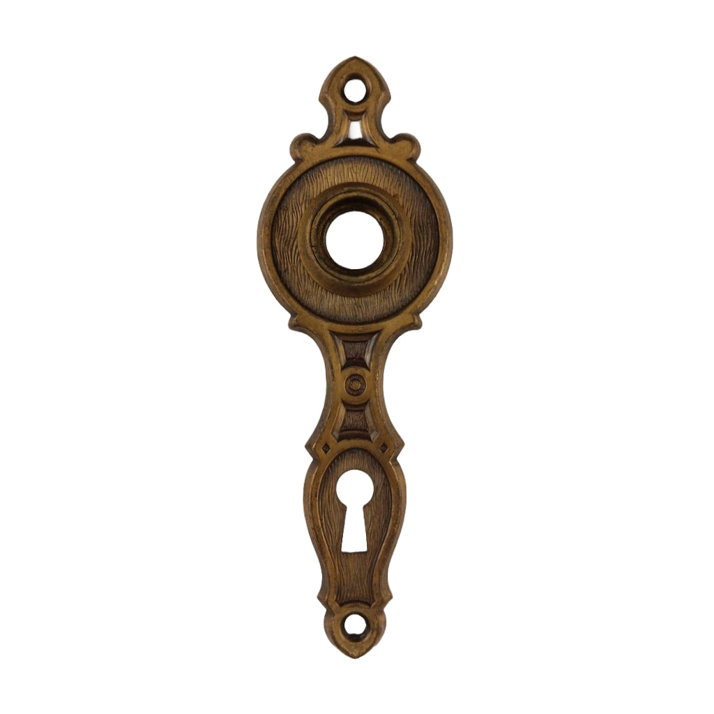 Yale Derbian Door Plate- Brass image 0