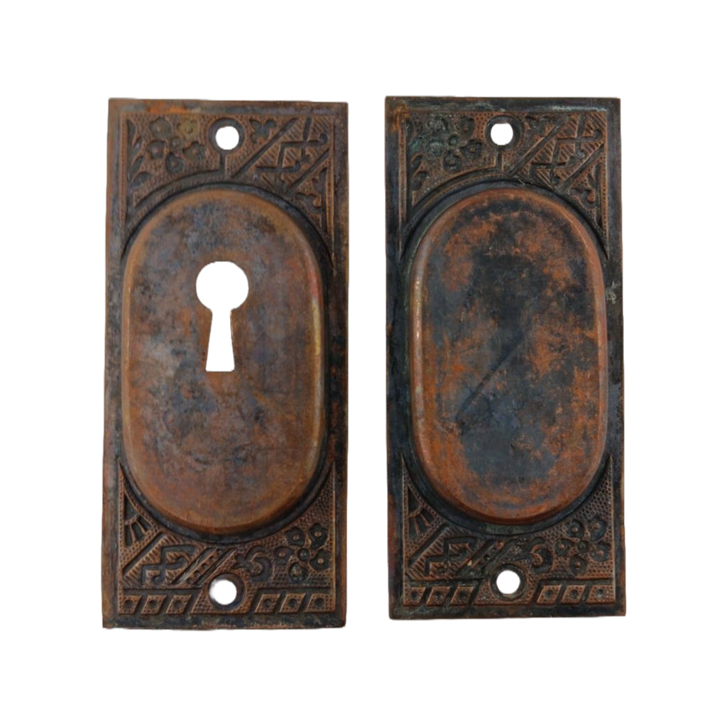 Corbin Ceylon Pocket Door Plates image 2