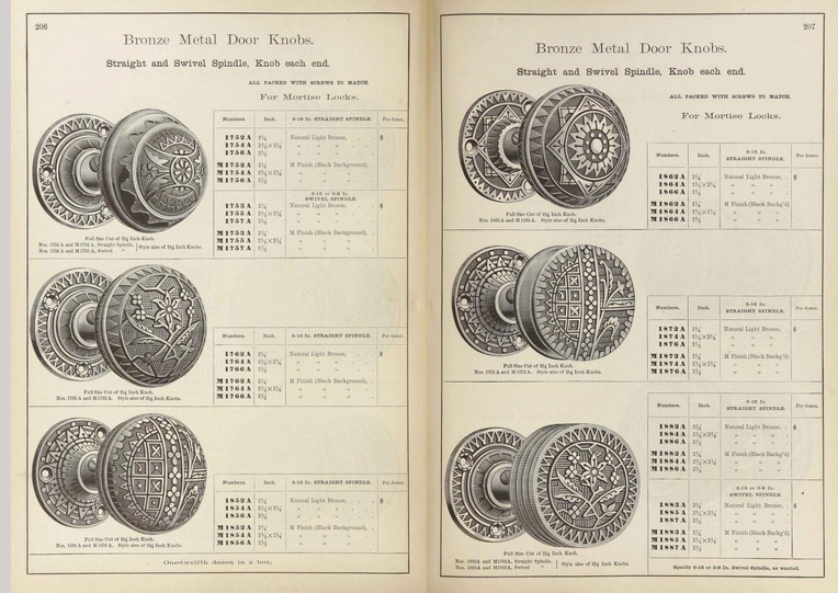 Sargent 1888 Exterior Doorknob Set image 3