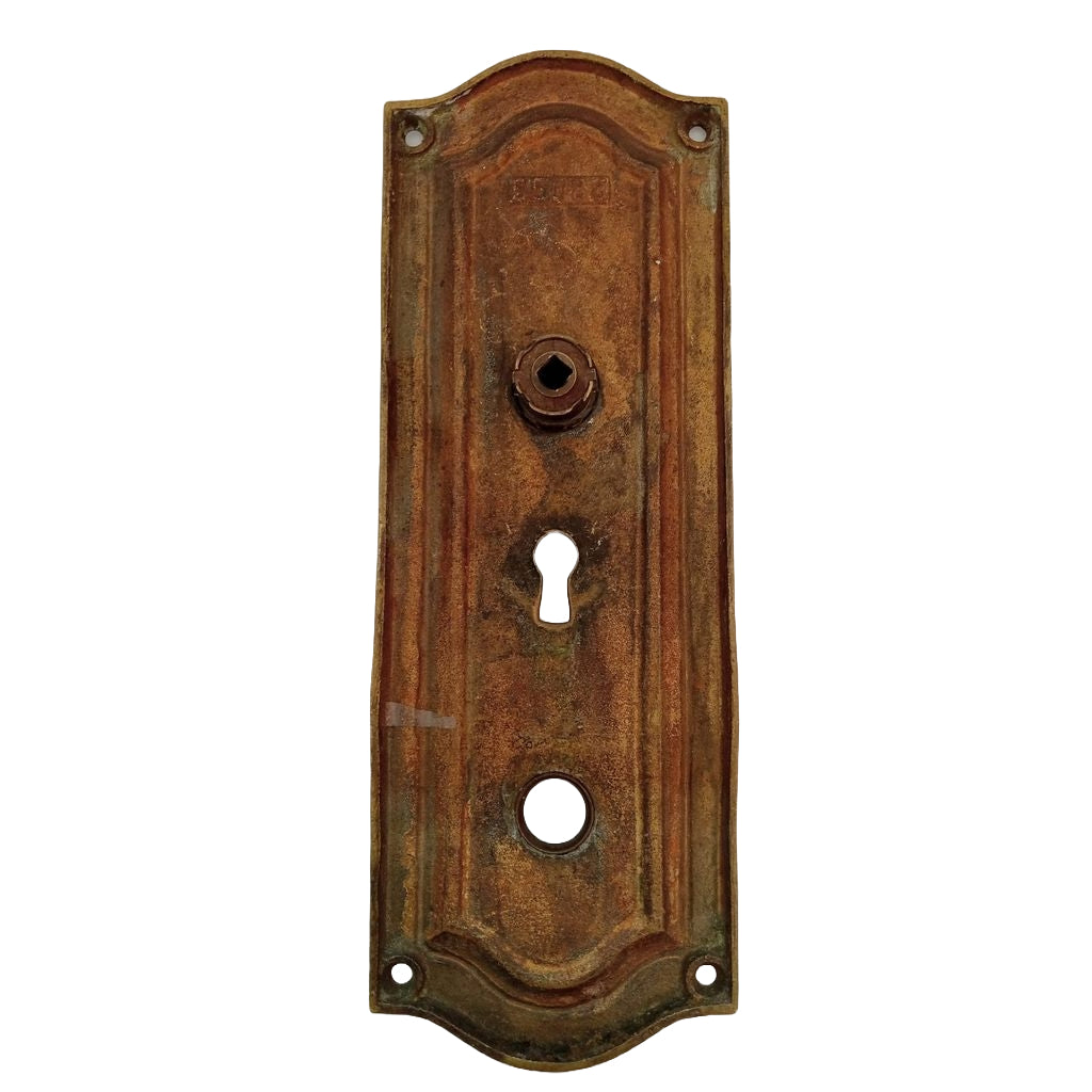 Cast Bronze Door Plate From Fort Dearborn Hotel image 1