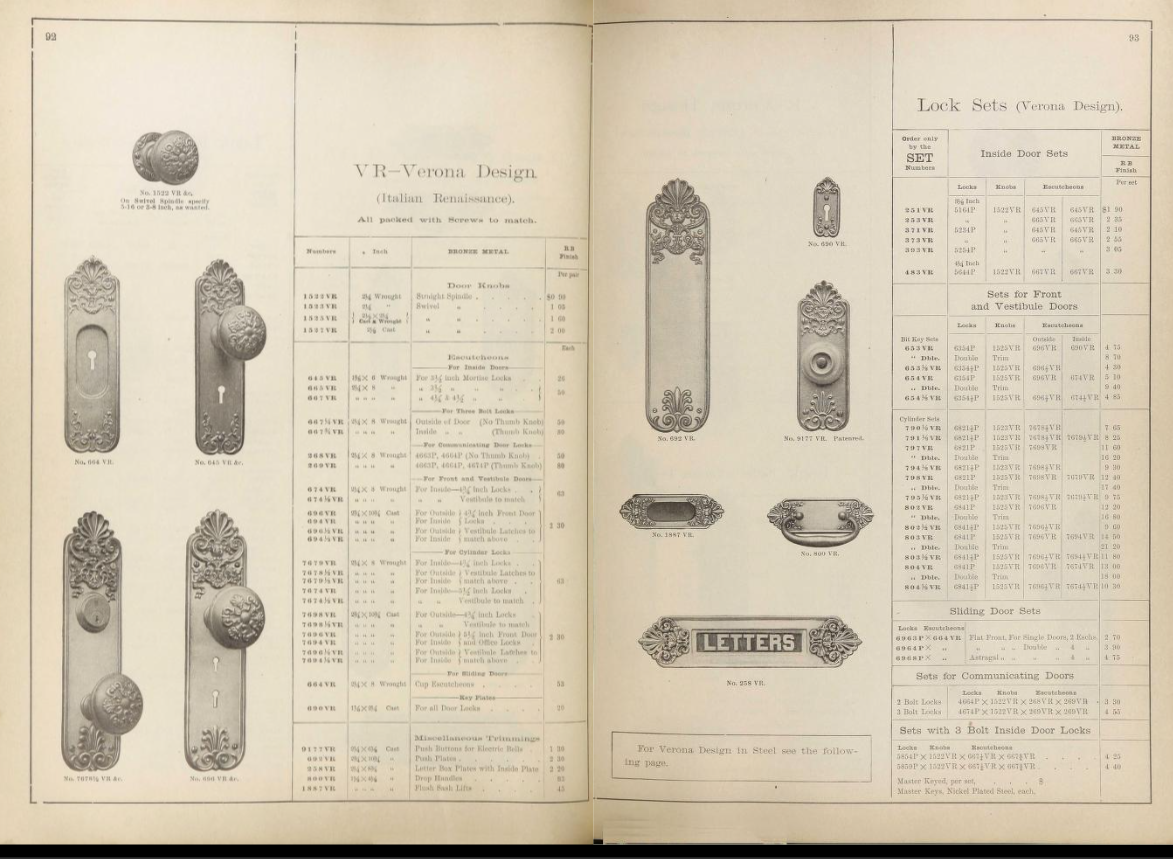 Sargent Verona Doorknob image 3