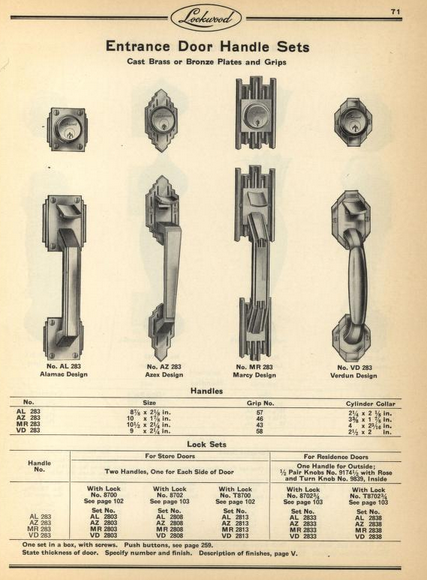 Lockwood Azex Door Handle image 3