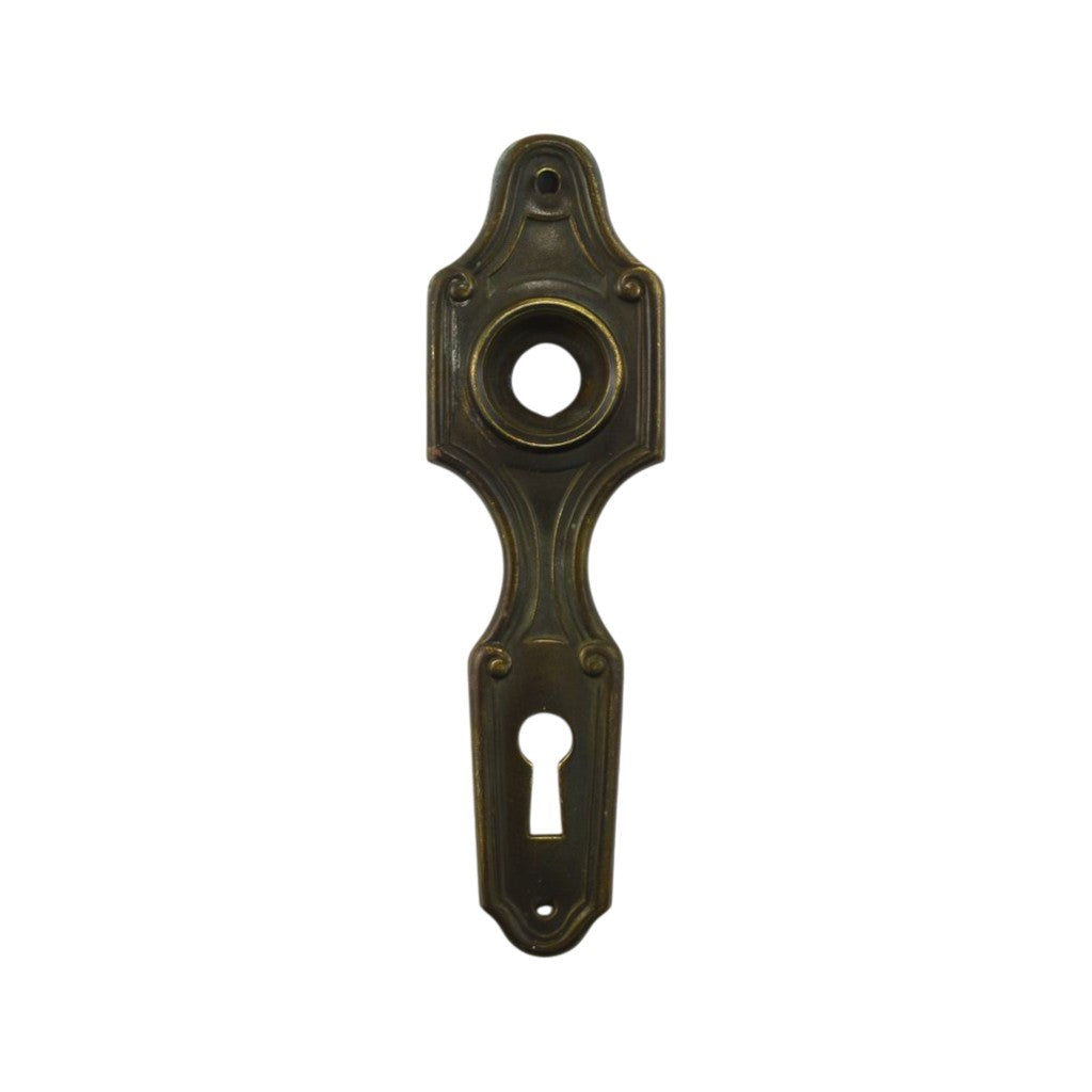 Barrows Montrose Door Plate Brass