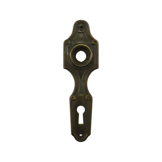 Barrows Montrose Door Plate Brass