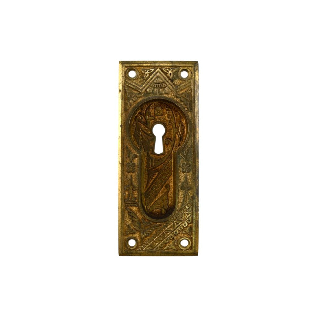 Branford Oriental Pocket Door Plate