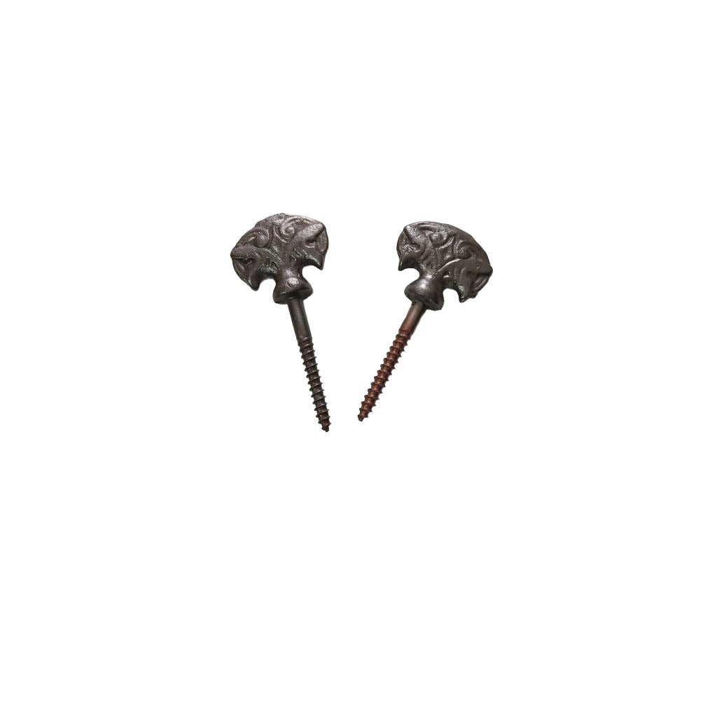 Antique Cheval Mirror Bolt Pair