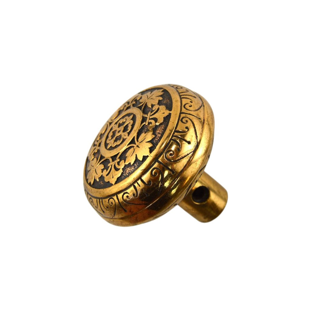 Corbin 1881 Leaf Doorknob