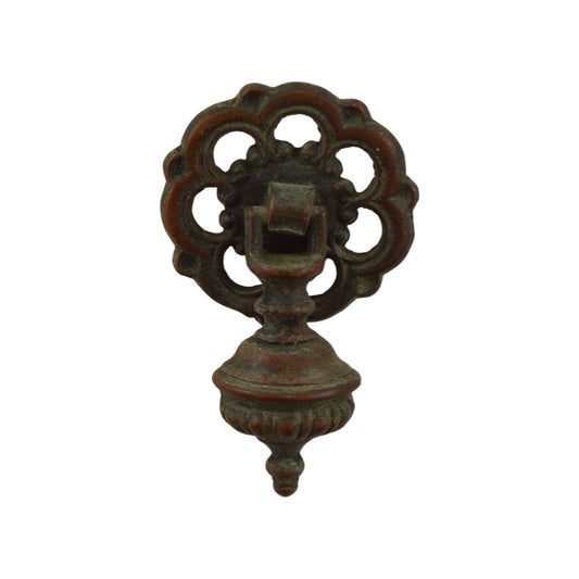 Drawer Pull 38 Bronze Victorian Drop Pull