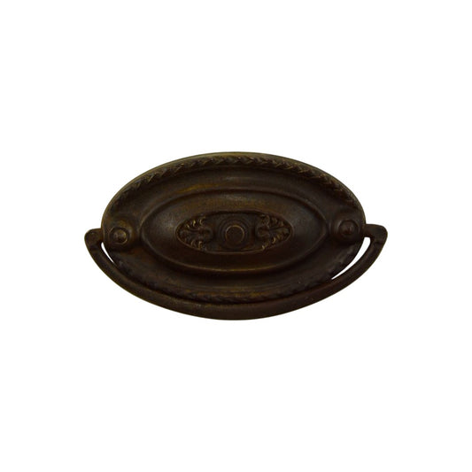 Drawer Pull 40 Stamped Steel Hepplewhite Pull