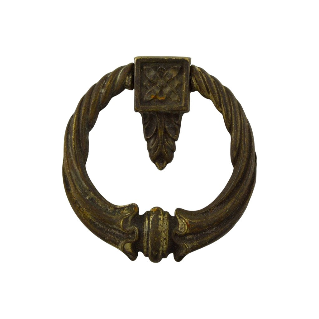 Drawer Pull 41 Cast Brass Ring Pull
