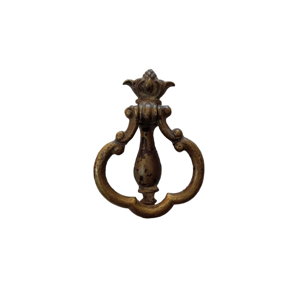 Drawer Pull 7 Cast Brass Victorian Bail Pull