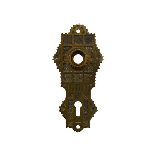 Gurney-Tilden Shaped Bronze Door Plate
