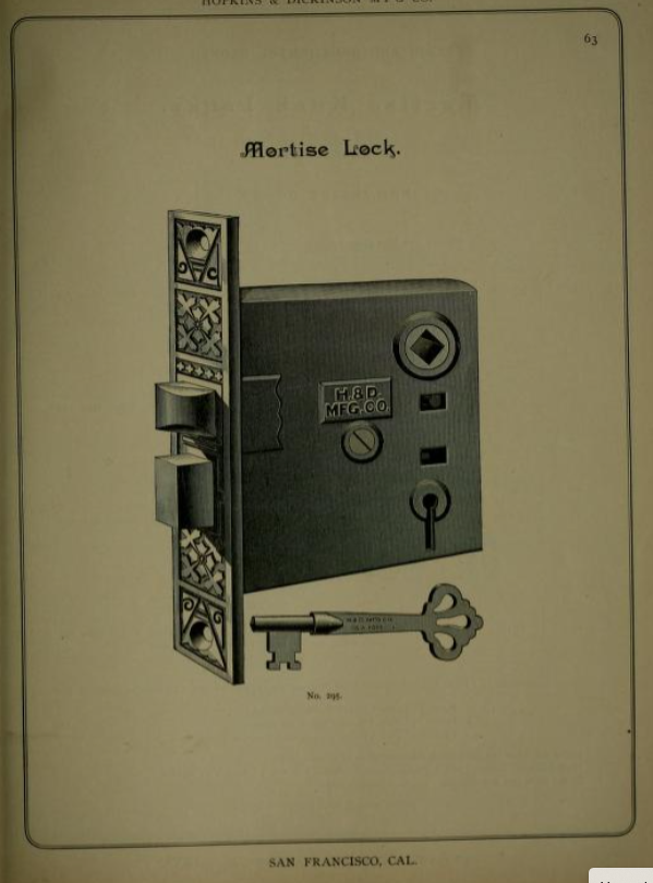 Hopkins & Dickinson 2951 Lock Box