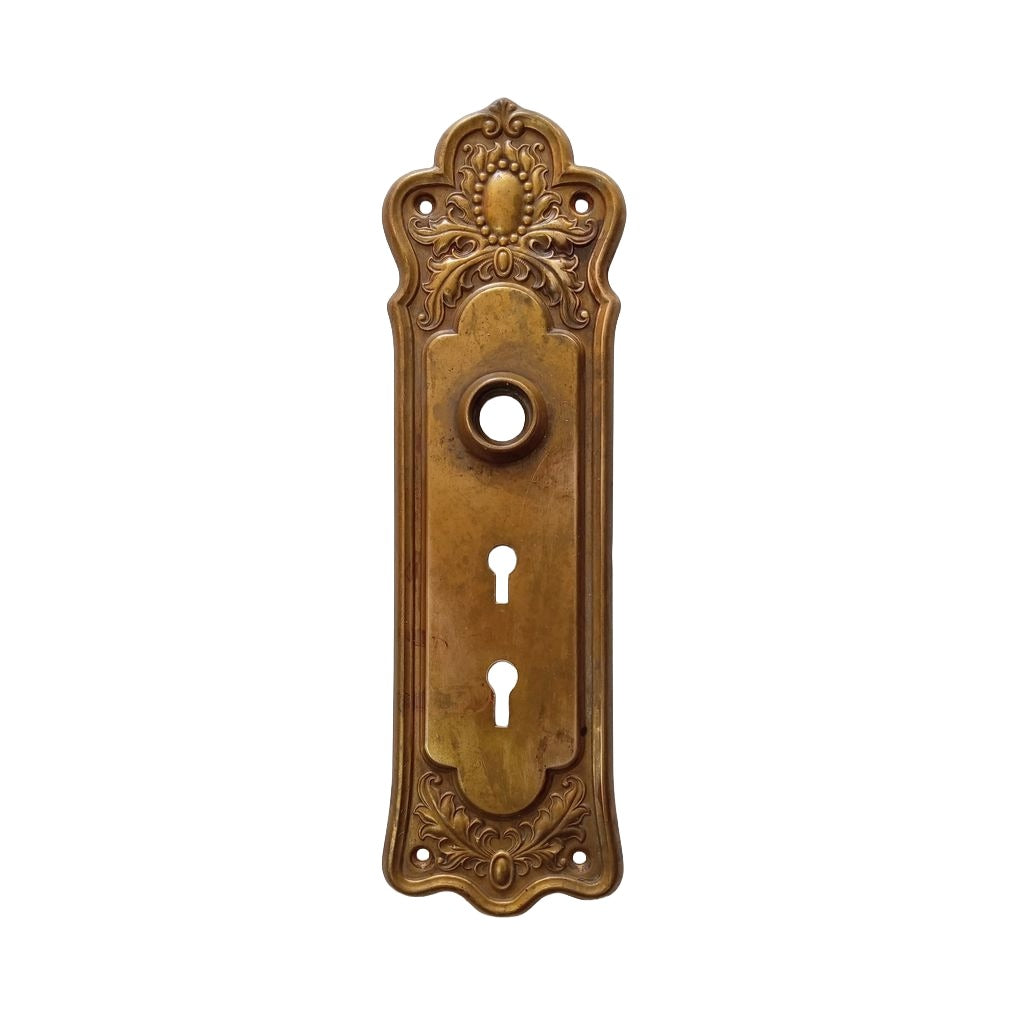 Lockwood Norwich Door Plate Double Keyhole