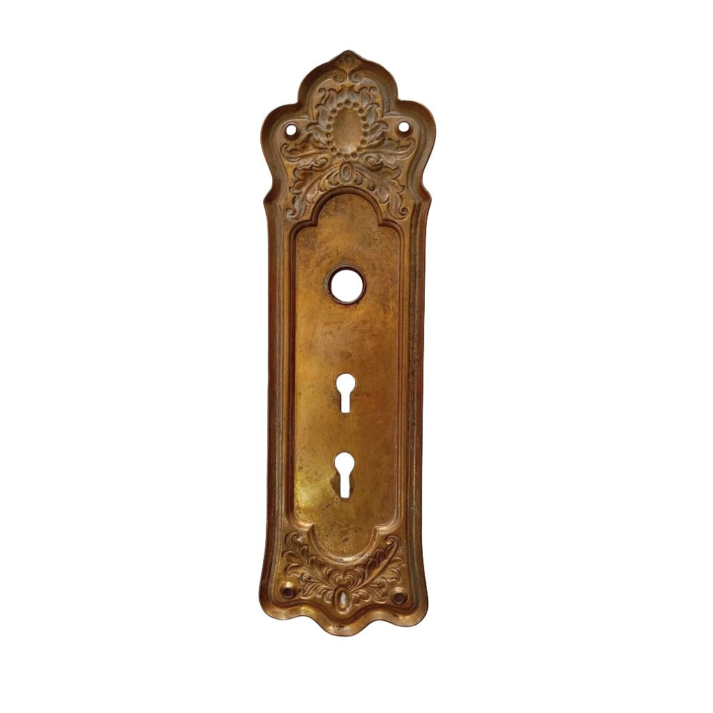 Lockwood Norwich Door Plate Double Keyhole