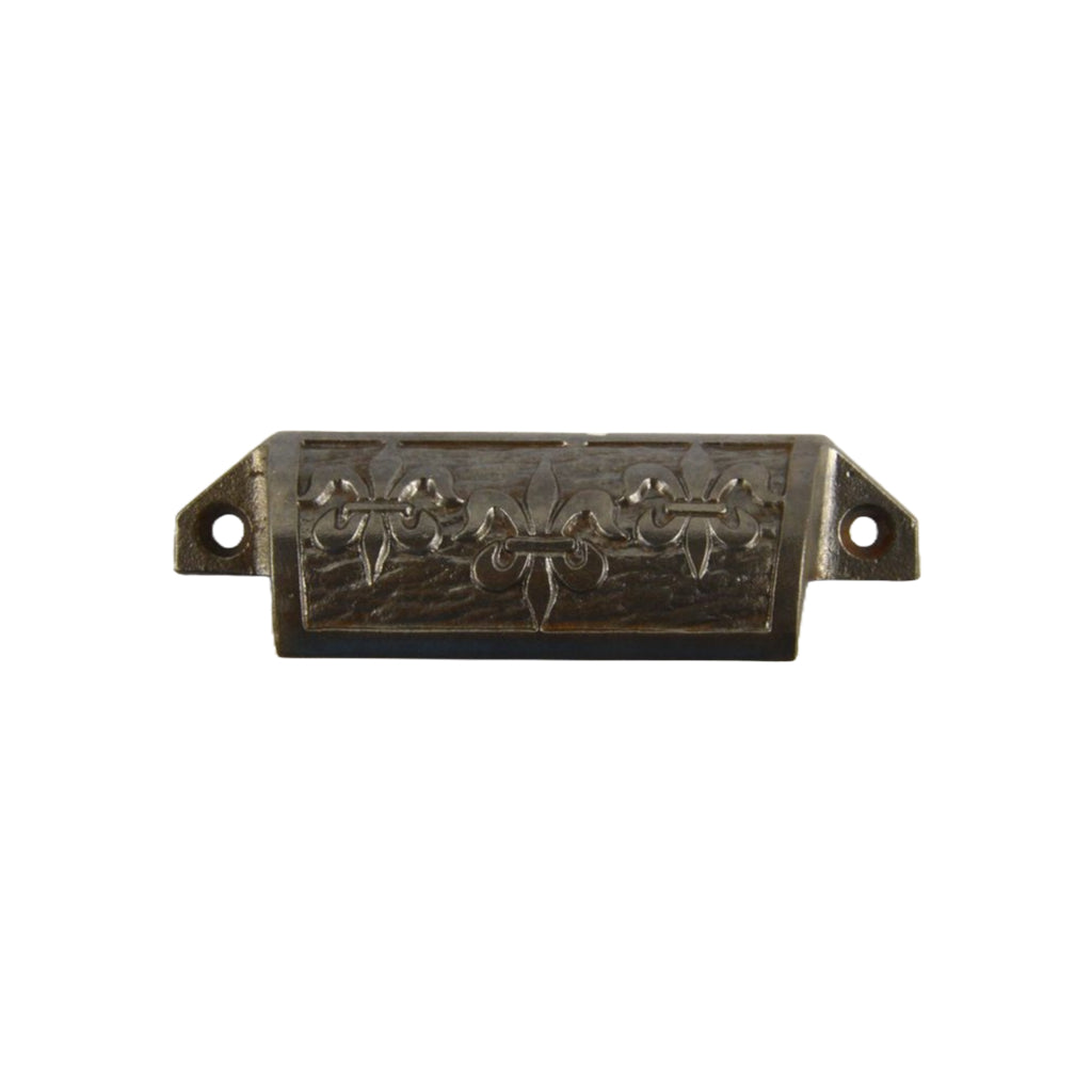 Mallory Wheeler Fleur de Lis Bin Pull