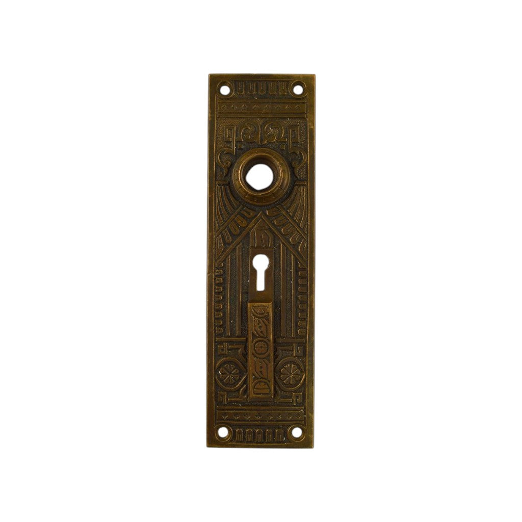 Norwich 1892 Double Keyhole Door Plate