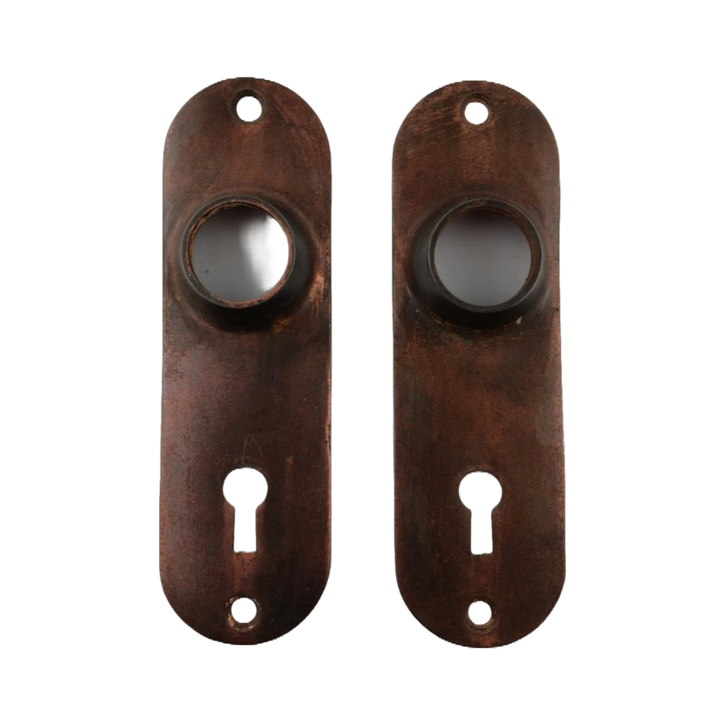 Pair Chicago Design 444 Door Plates