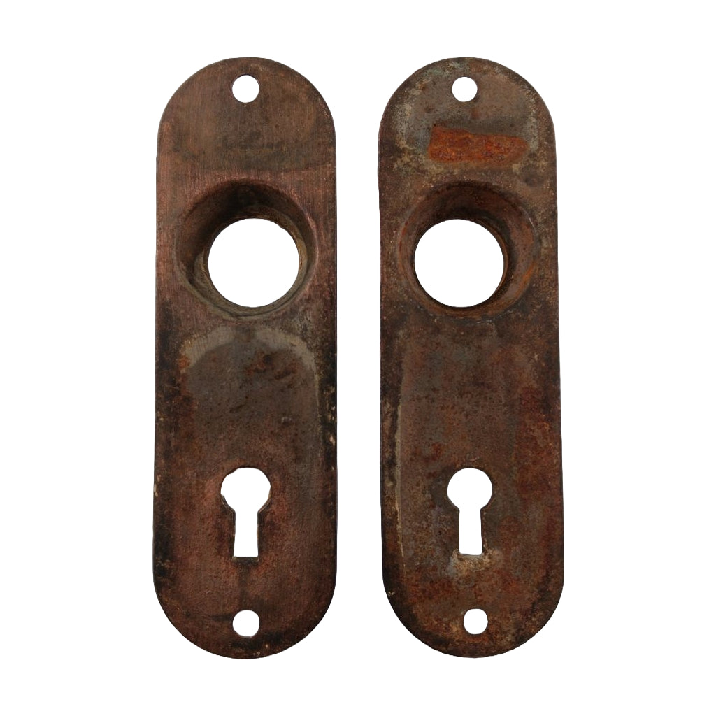 Pair Chicago Design 444 Door Plates