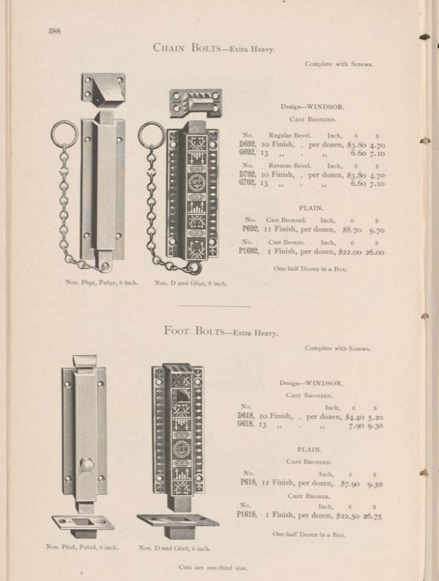 Reading Windsor Chain Bolt