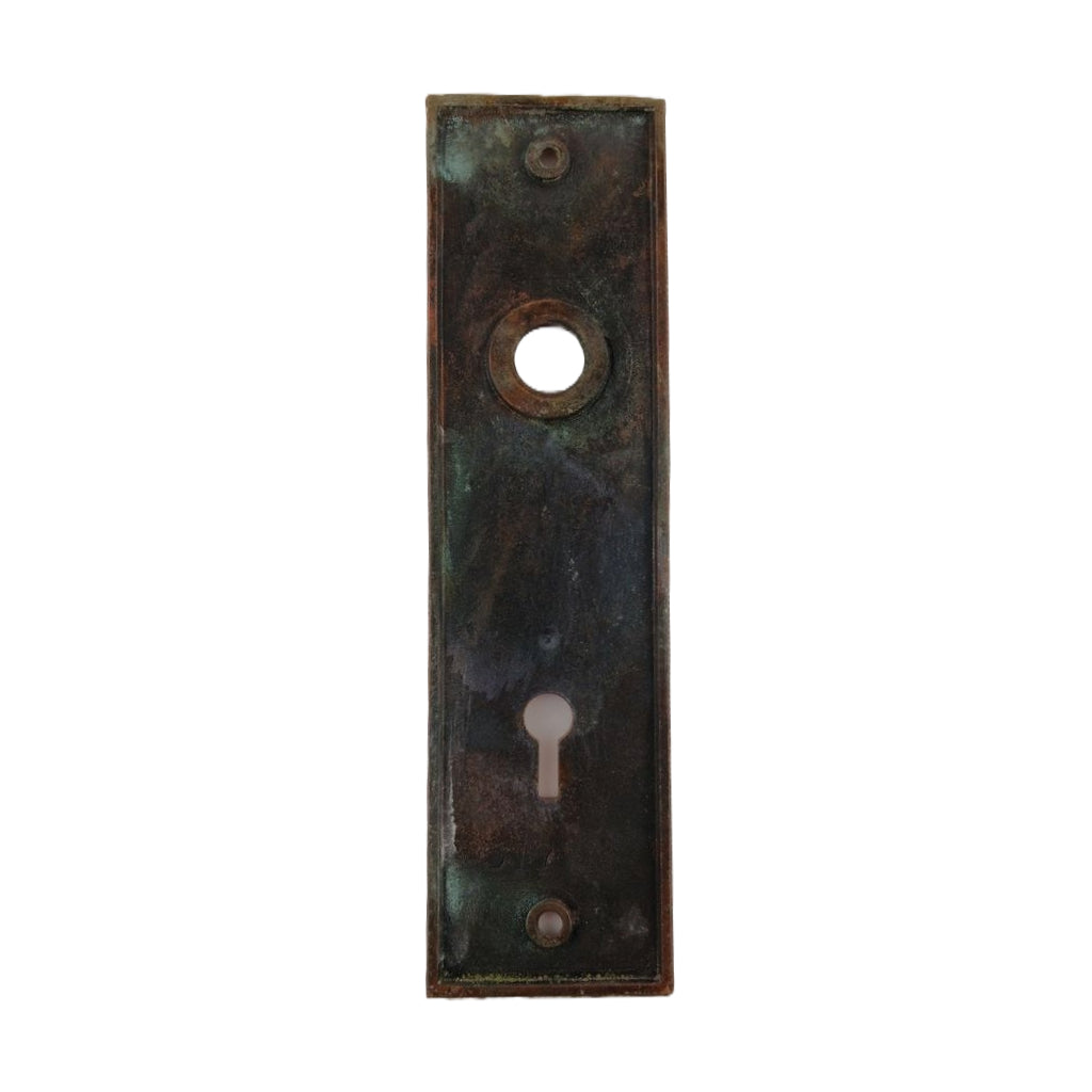 Russell and Erwin Damascene Door Plate