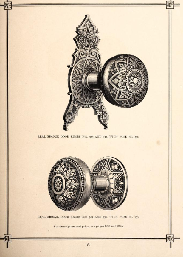 Russell and Erwin 934 Bronze Doorknob