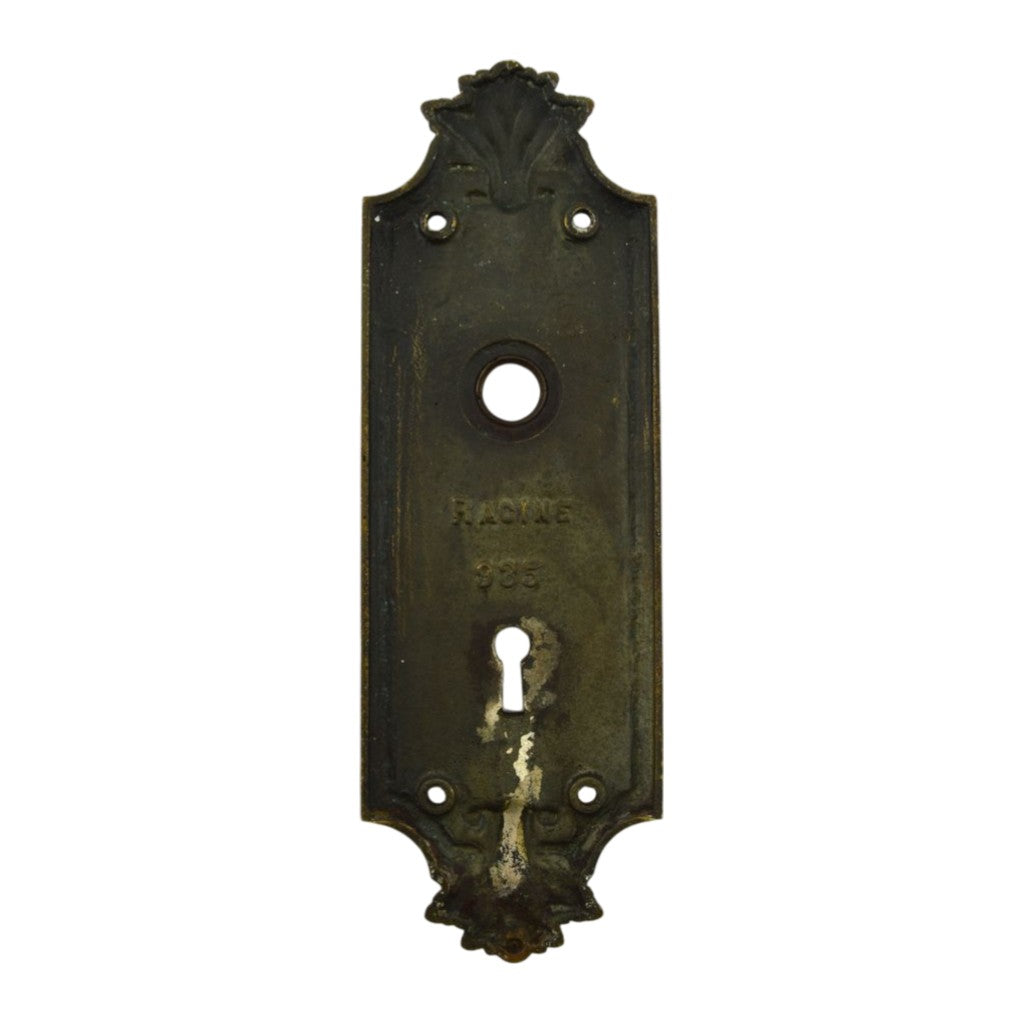 Russell and Erwin Racine Door Plate