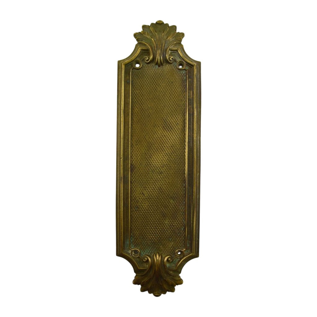 Russell and Erwin Racine Push Plate
