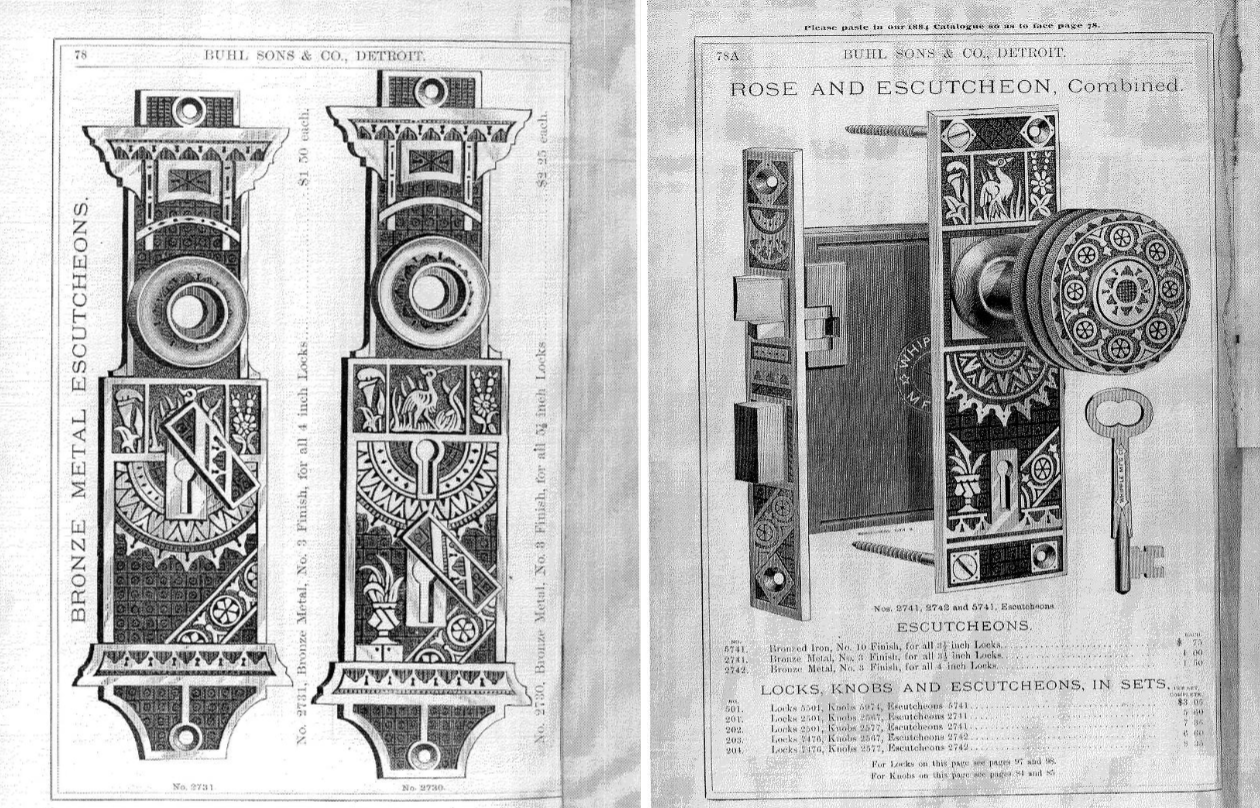 Whipple Crane Door Plate