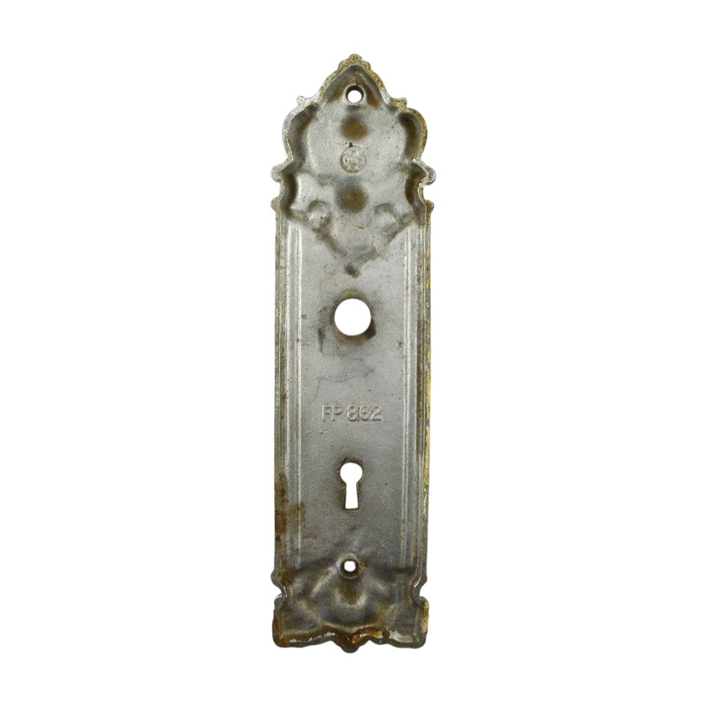 Yale Pasco Door Plate Nickel Plated